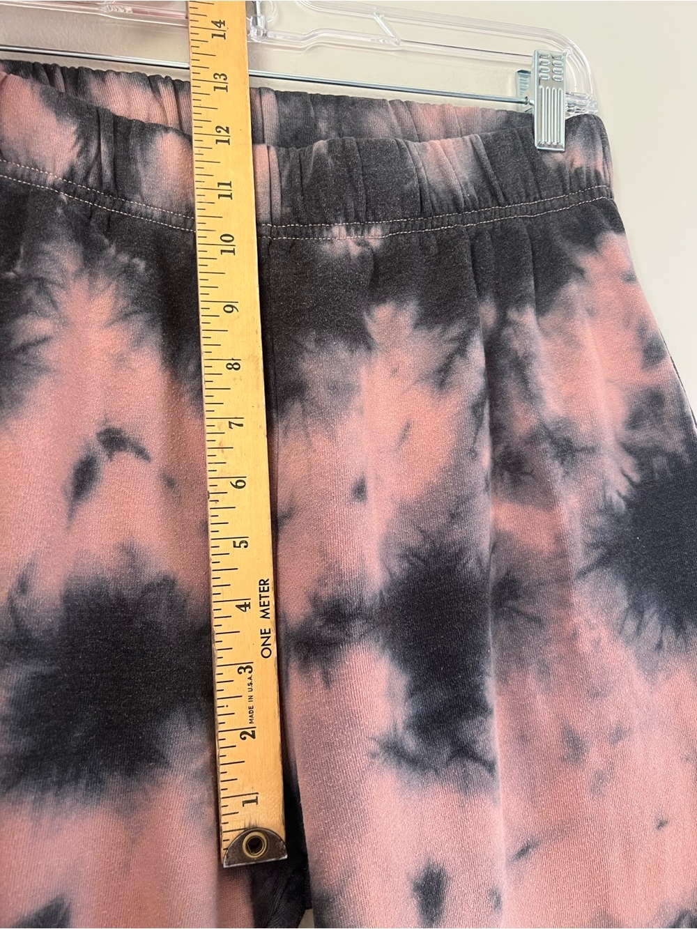 RSQ Pink and Black Tie Dye Sweatpants Joggers Loungewear Edgy - Picture 6 of 16